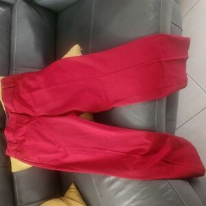 Stylish Red Trousers